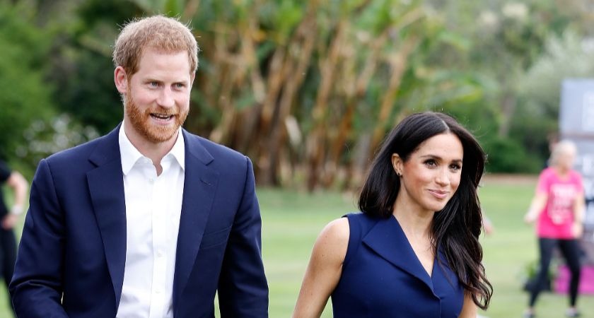 Prince Harry and Meghan Markle.