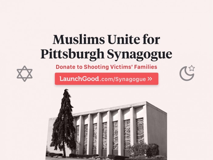 Muslim groups raise over $100,000 for Pittsburgh synagogue shooting victims.