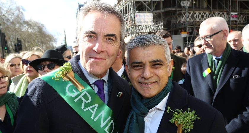 ‘We welcome you’ – London Mayor Sadiq Khan sends Ireland clear message as Brexit looms.