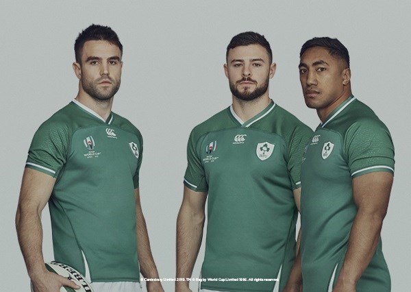 white ireland rugby jersey