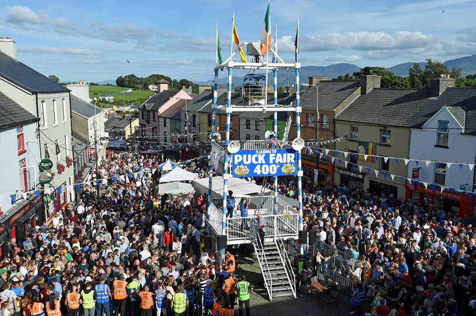 Puck Fair A town in Kerry worships a goat as their King for three days