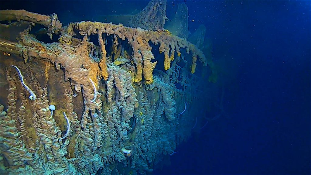First ever 4k images of RMS Titanic show state of wreck on first manned  dive in 14 years