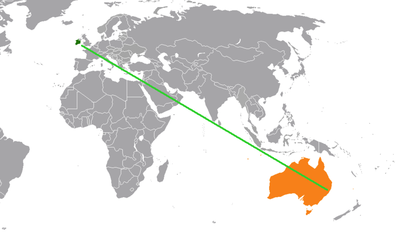 map from ireland to australia        
        <figure class=