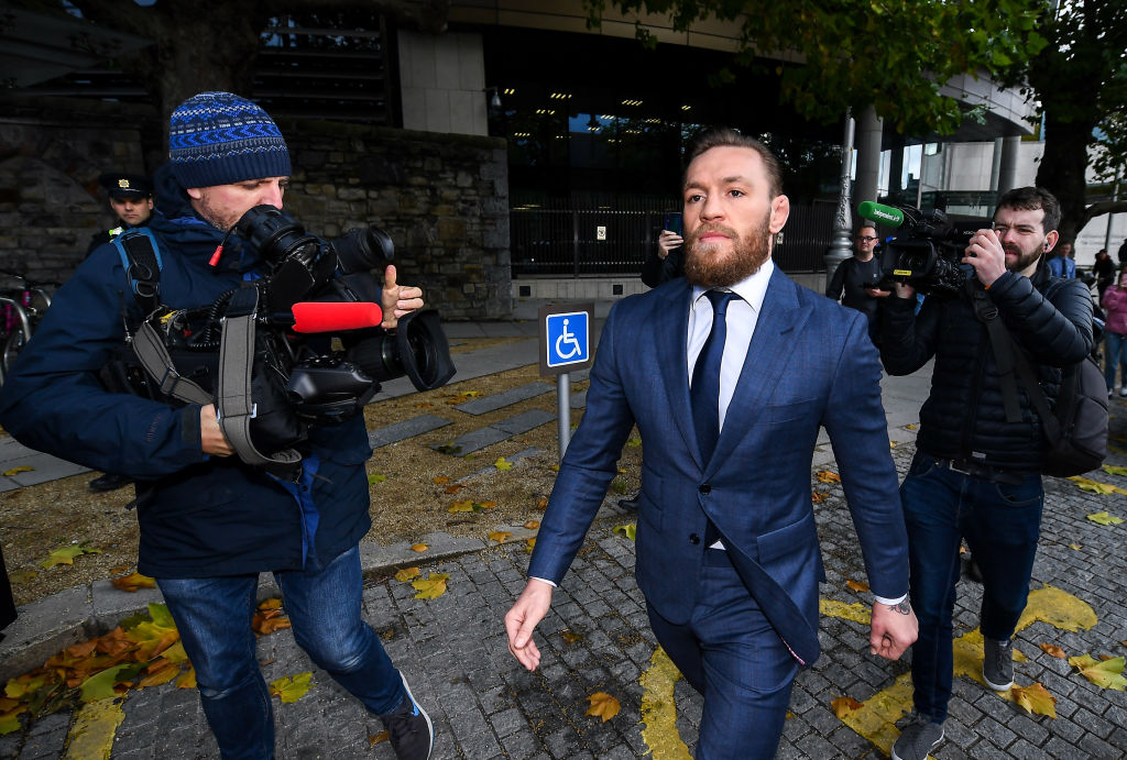 Conor Mcgregor Fined €1 000 And Convicted Of Assault On Man In Dublin Pub Who Refused Offer Of