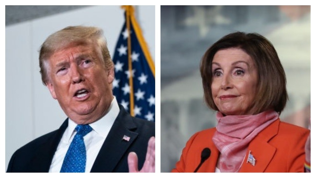 Donald Trump slams 'sick' Nancy Pelosi after she calls US President(02)