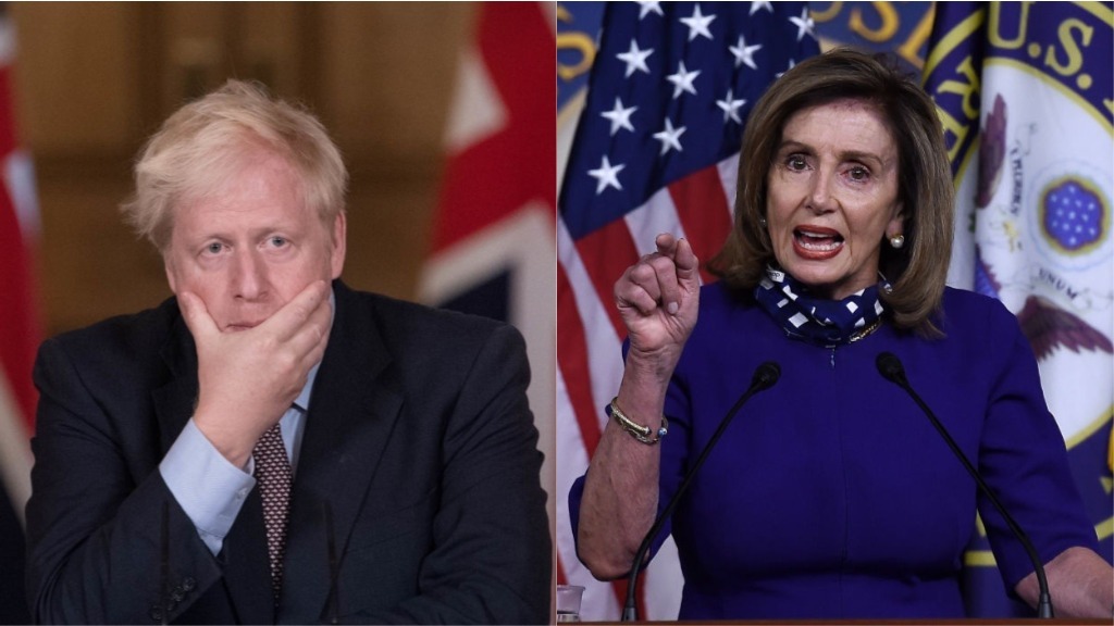 Coronavirus - 9th October Boris-johnson-nancy-pelosi-irish-post