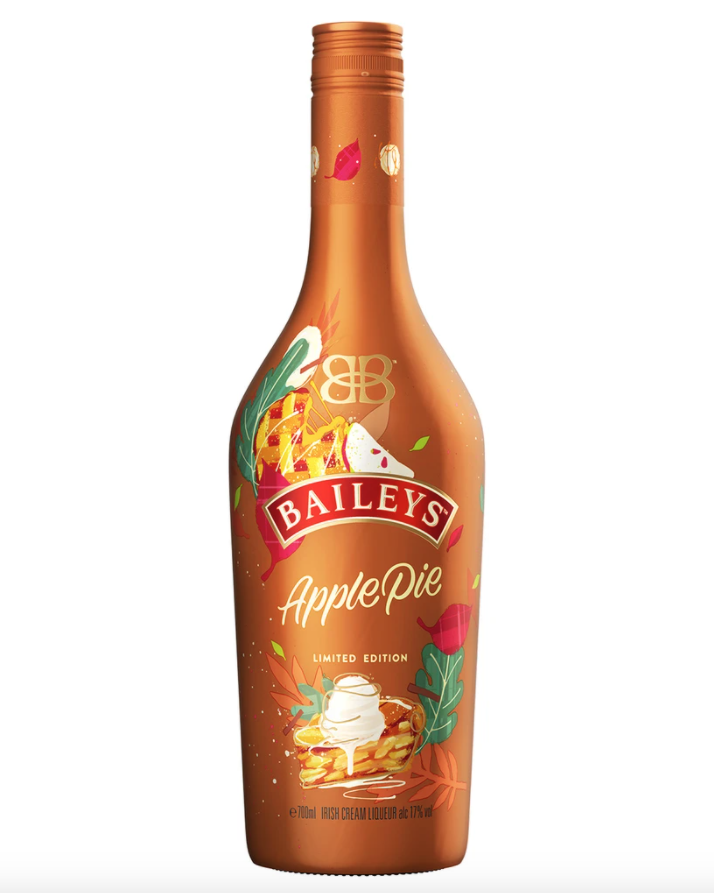 Baileys unveils limitededition apple pie flavour liqueur just in time