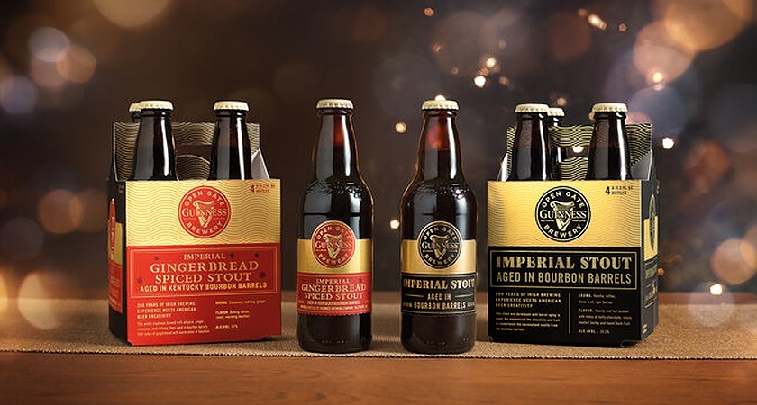 Guinness unveils new Gingerbread Spiced Stout and Imperial Stout just in time for Christmas.