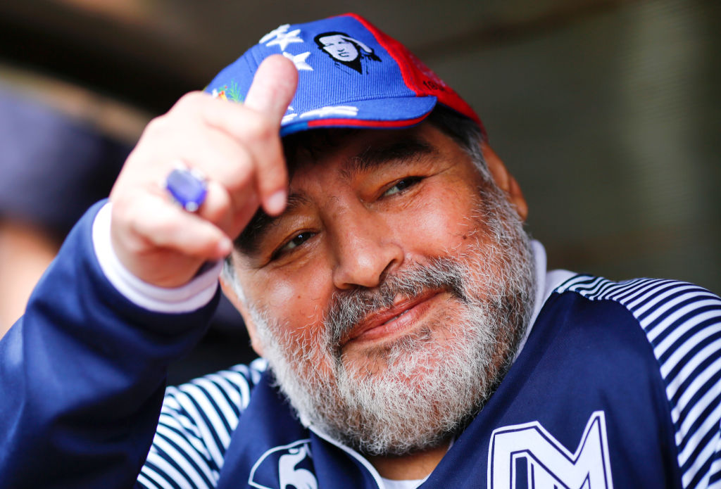Argentina legend Diego Maradona