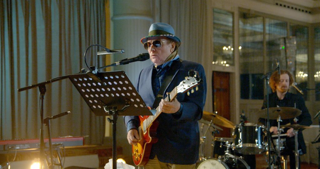 Van Morrison gives special performance marking President Michael D ...