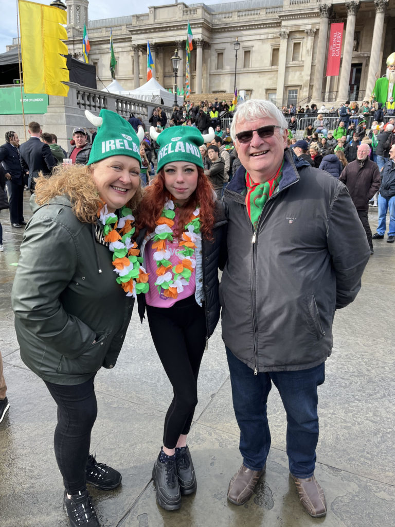 Three generations of London Irish: Frank 