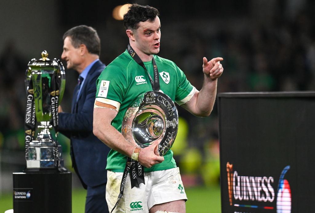 James Ryan after the Grand Slam