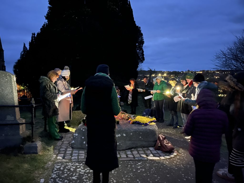 Early morning prayer service held at St Patrick’s grave brought ...